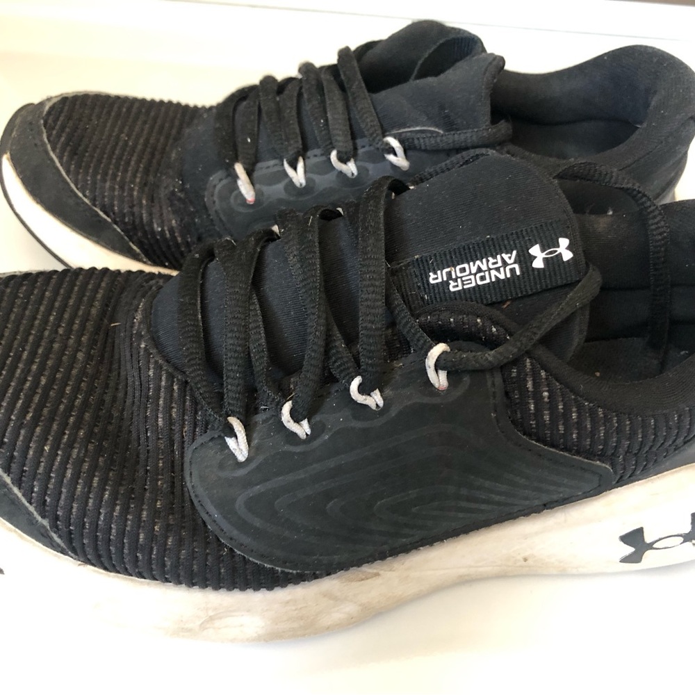 Boys Under Armour Black Sneakers